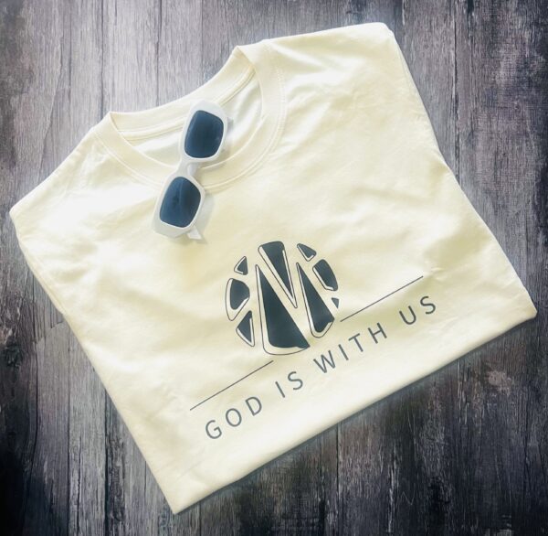 Manu.Za God Is With Us T-Shirt - Image 11